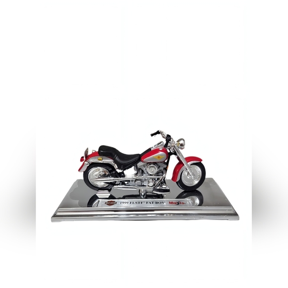 Harley-Davidson 1999 Avon Black Die Cast Metal Motorcycle Brand New In Box VTG - Picture 6 of 10